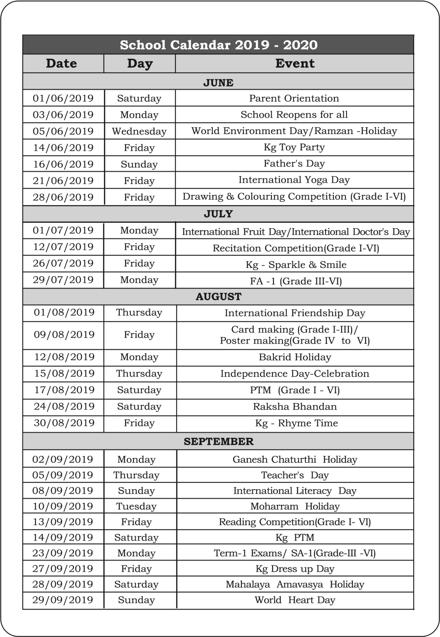 Event Calendar The Princeton School